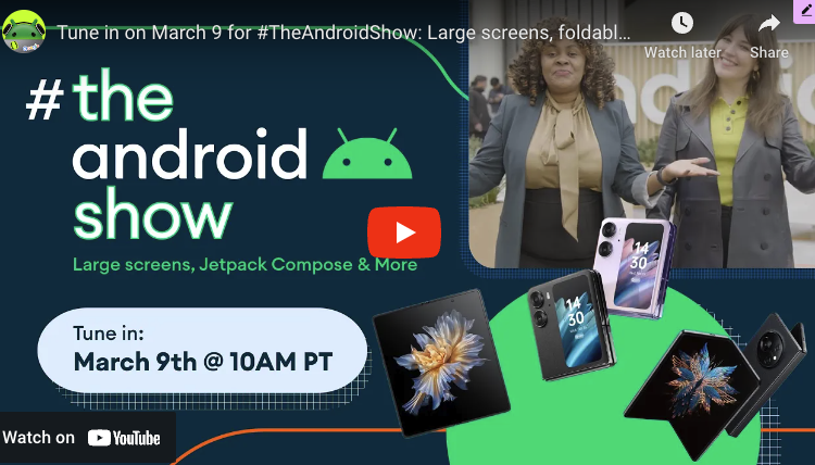 The Android Show Mobile World Congress